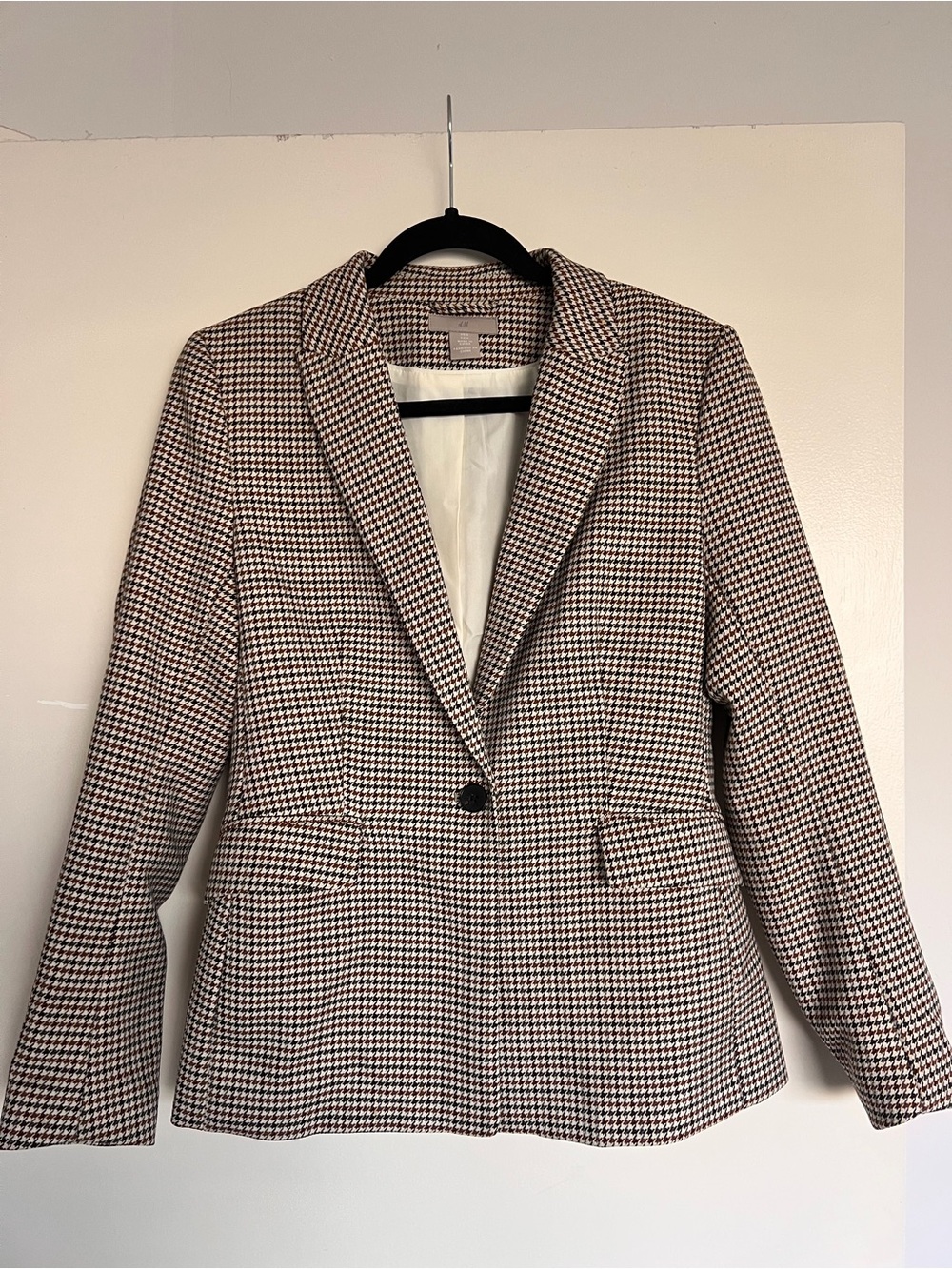 H&M Houndstooth Blazer